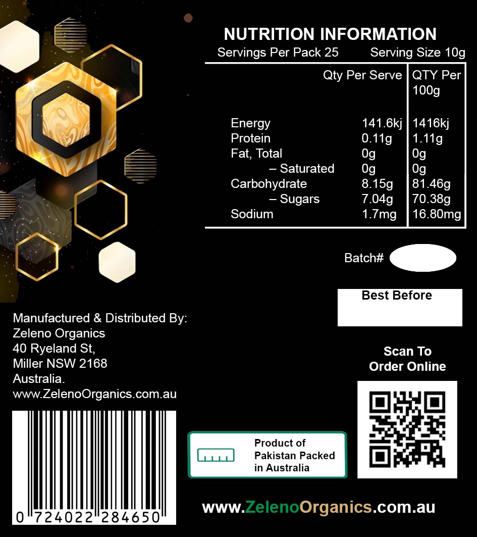 Raw Organic Sidr 250g Jar