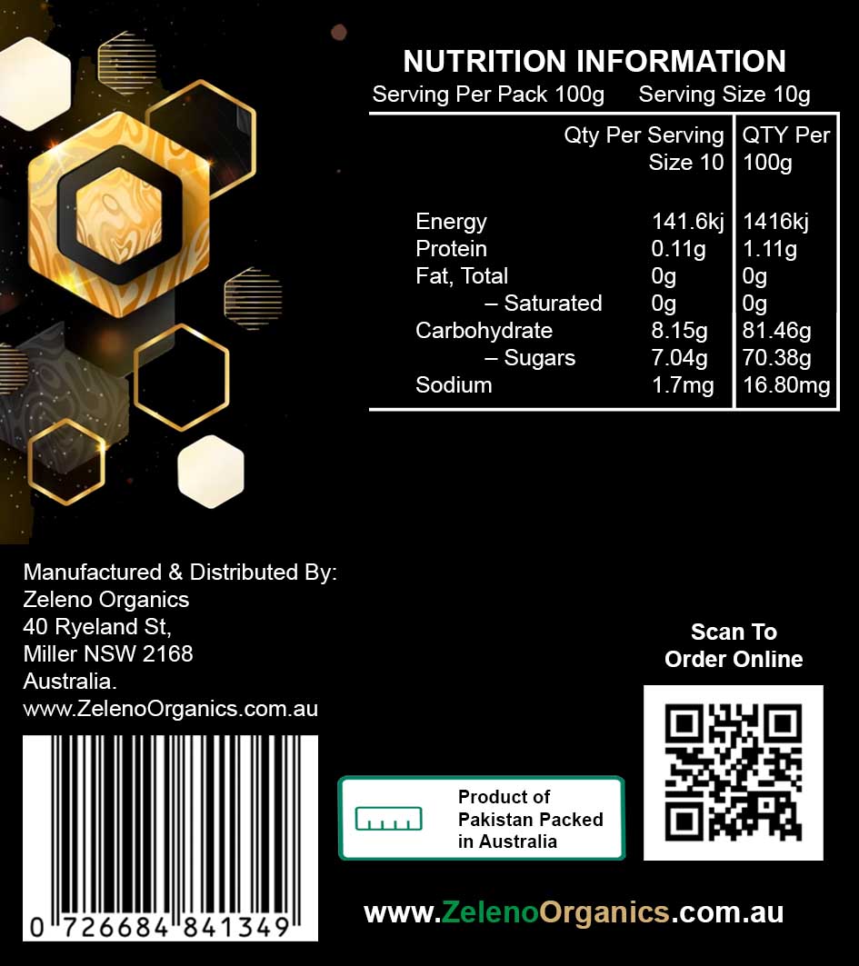 Raw Organic Sidr 1kg Jar